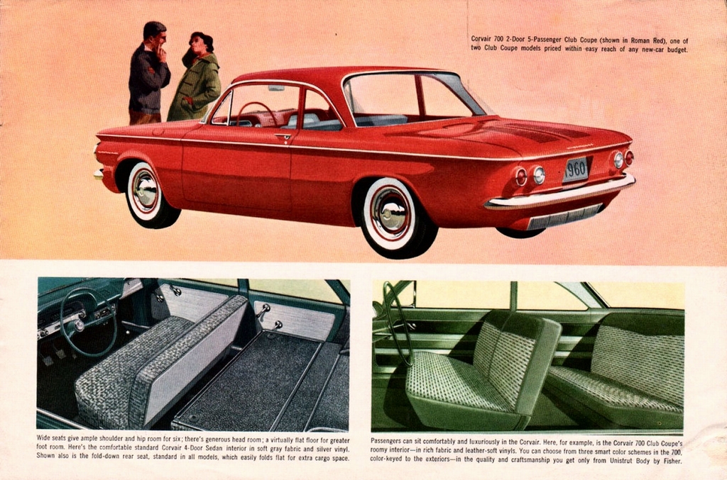 1960 Chevrolet Corvair Brochure Page 2